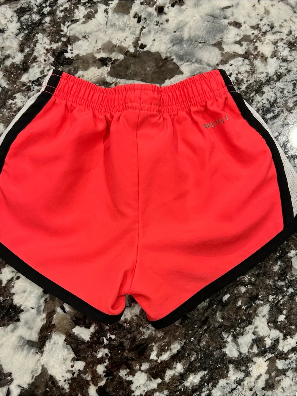 Nike Girls Dri-Fit Tempo Running Shorts Racer Pink Black White